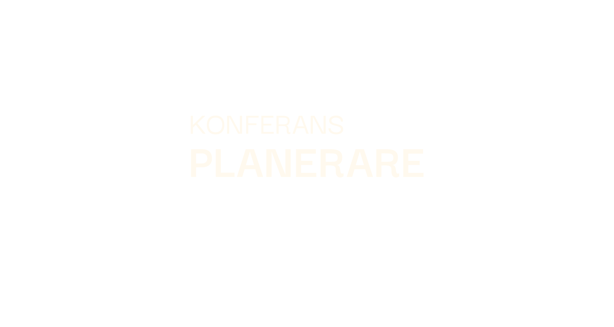 konferansplanerare