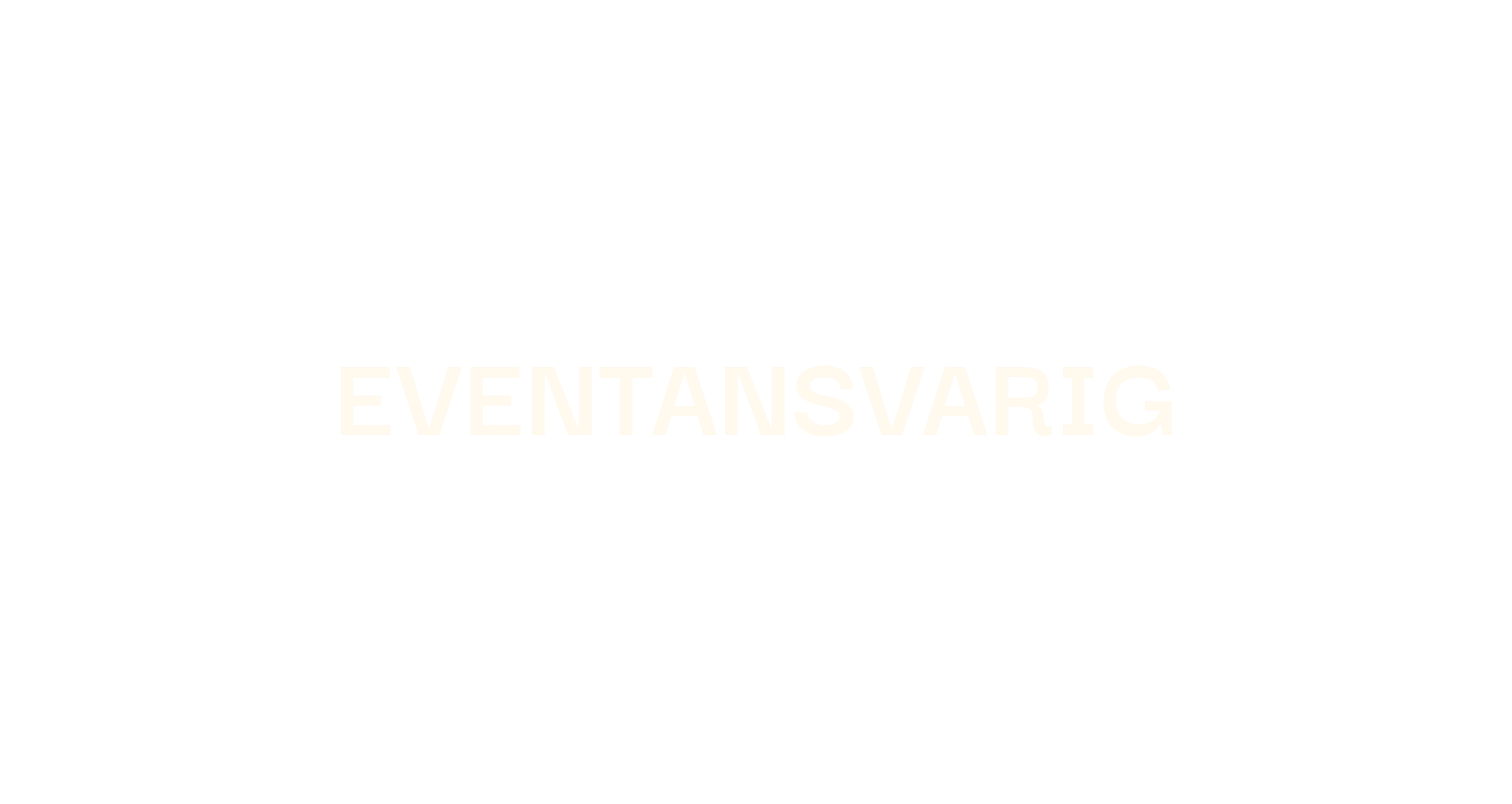 eventansvarig/event manager