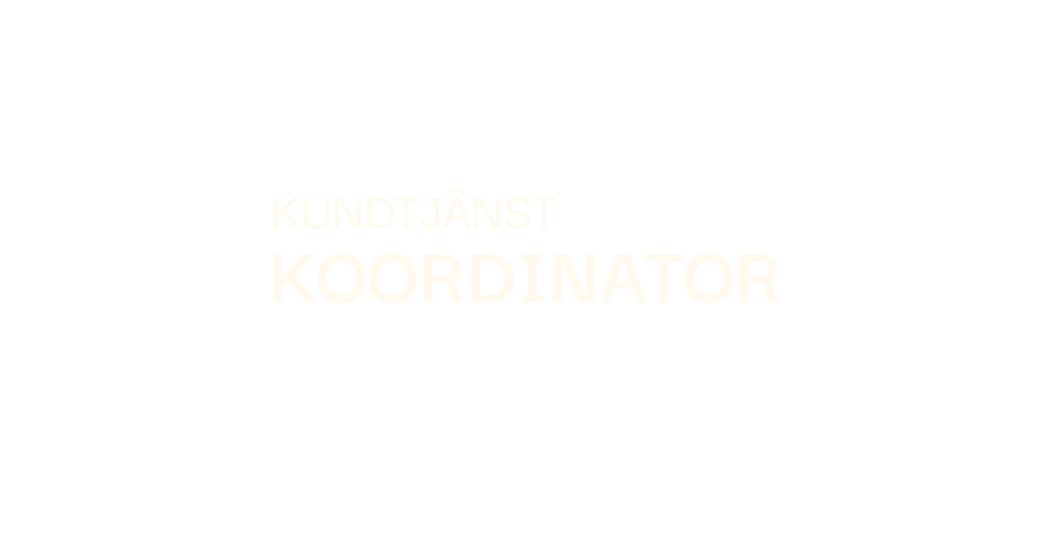 kundtjänstkoordinator