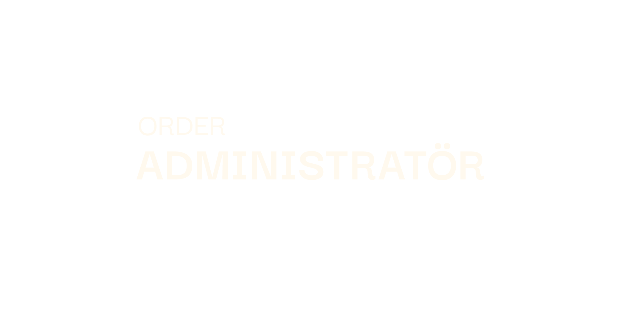 orderadministratör