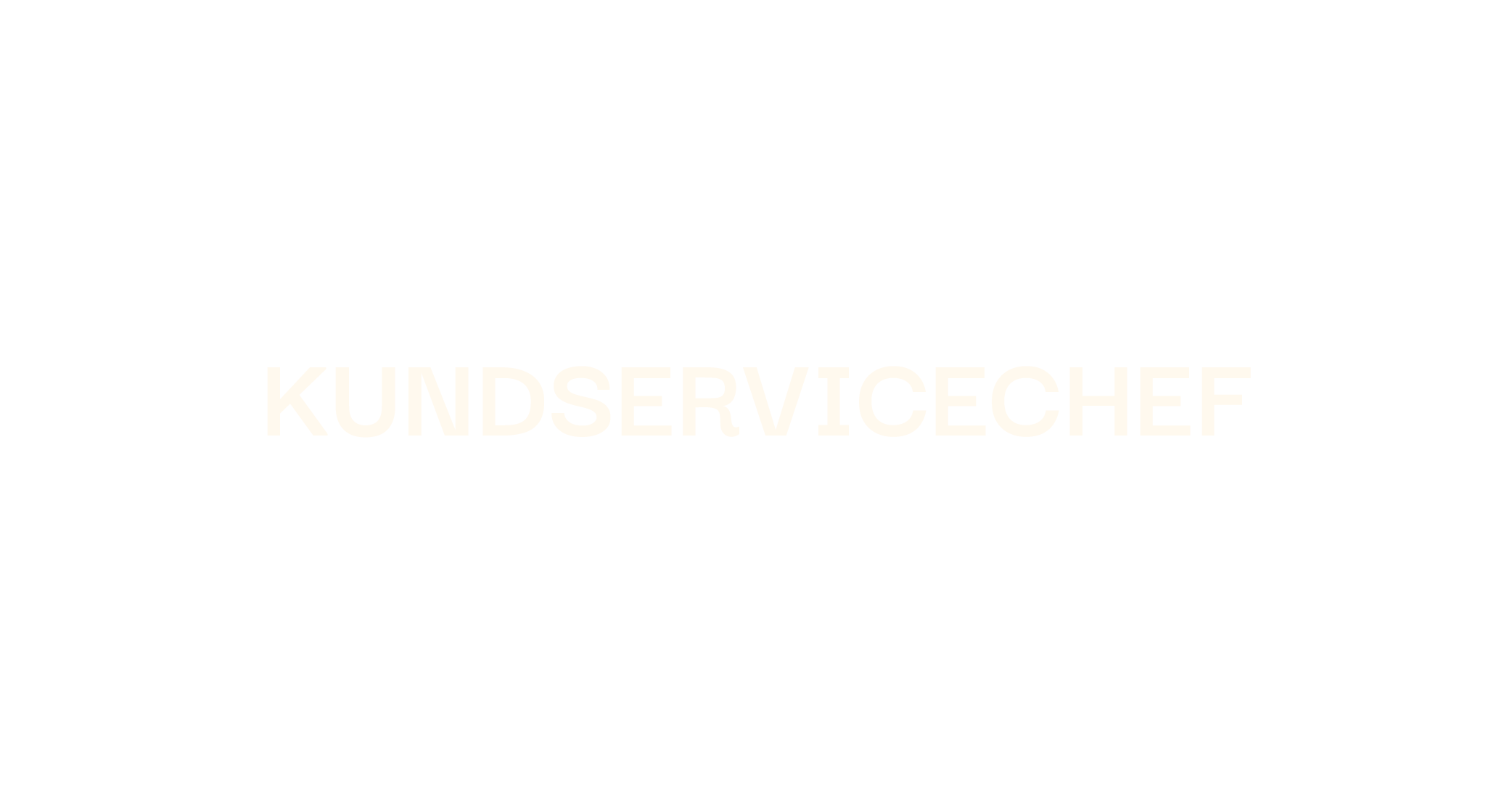 kundservicechef
